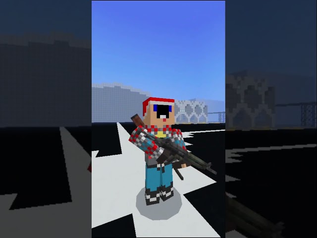 GUN LINK⬆️ #minecraft #newupdate #overhaul #bedrock #mcpe #addon #minecraftaddon #mods #ekkerrmanz