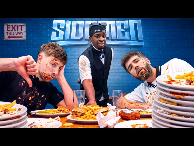 SIDEMEN LAST TO LEAVE THE RESTAURANT