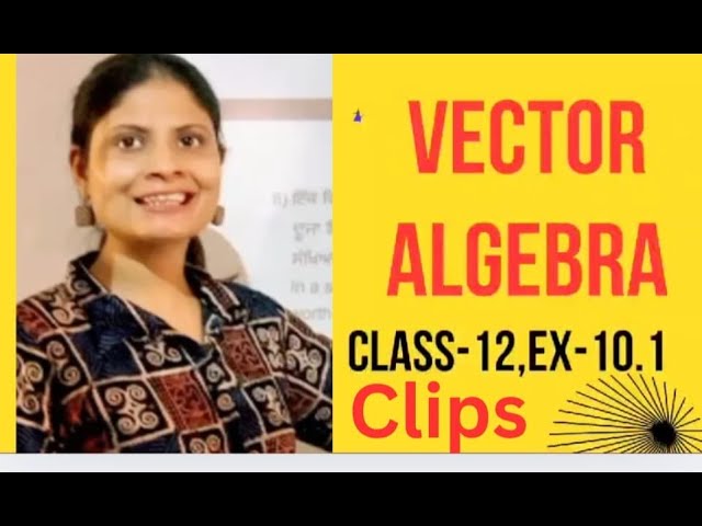 “Vector Algebra Chapter 10 | Complete Concepts Made Easy”