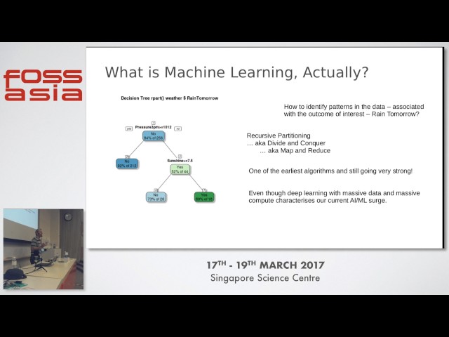 Machine Learning using Open Source R - Dr. Graham Williams - FOSSASIA Summit 2017
