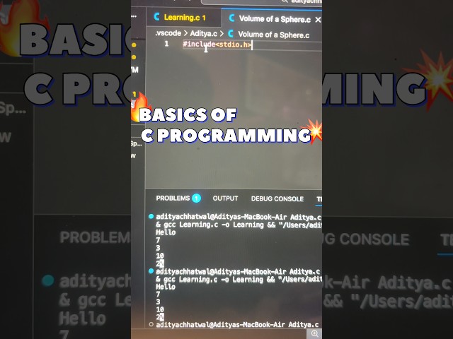 C Programming #shorts #coding #programming #learning #java #html #python #reactjs #javascript #short
