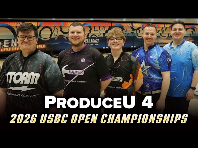 ProduceU 4 takes team lead with 3,429 at 2026 USBC Open Championships