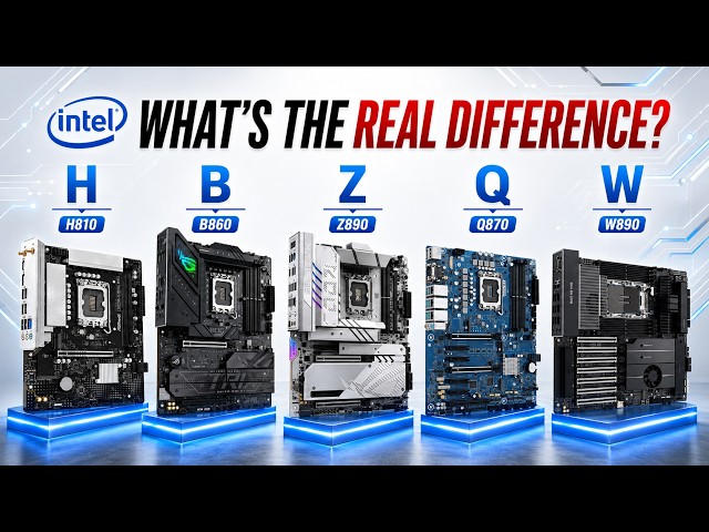 Every Intel Motherboard Chipset Explained. Which One Should You Buy?