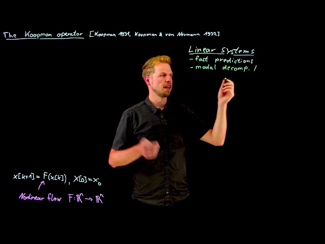 An introduction to the Koopman Operator (DS4DS 8.01)