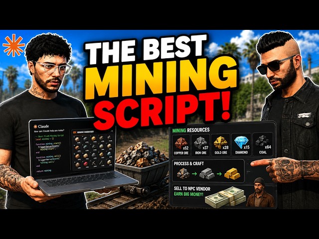 I Asked Claude AI to Build the Best Mining Script in FiveM!