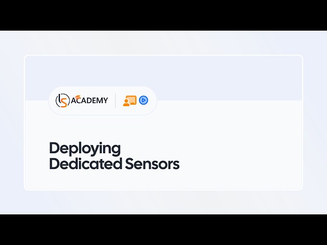 Deploying Dedicated Sensors: VLANs, Asset Counts & Cross-Platform Scanning with Lansweeper