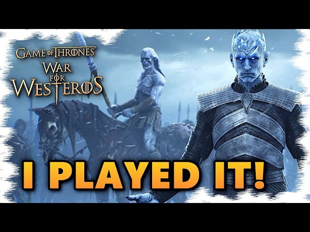 I played The Game of Thrones: War for Westeros demo, so here is a full gameplay breakdown!