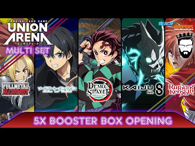 UNION ARENA MULTI BOX OPENING 