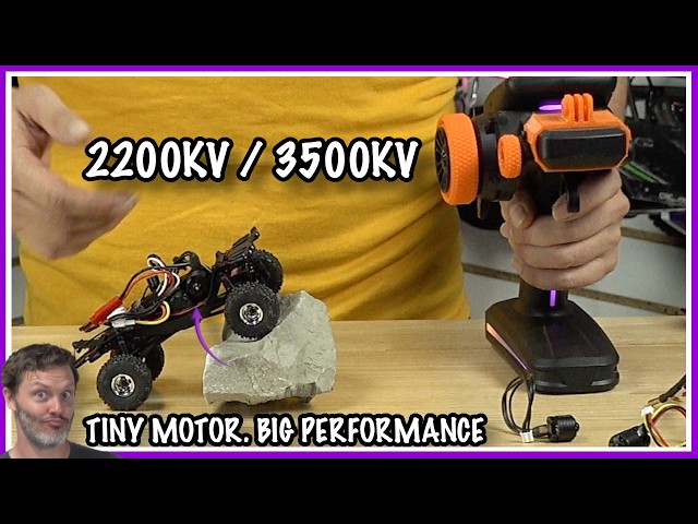 I Built the TINIEST Motor I've Ever Made! | Revolver 030 | Micro RC Rock Crawler