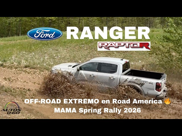 2026 Ford Ranger Raptor | EXTREME OFF-ROAD Test Drive at Road America 🔥 2026 MAMA Spring Rally