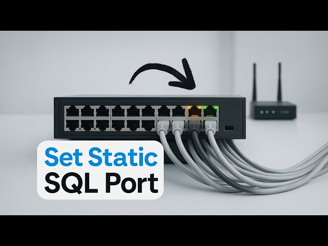 Determine The Port Number Used By SQL Server And Configure a Static Port