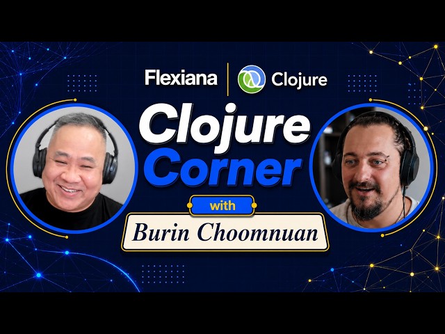 Clojure Corner: Interview with Burin Choomnuan