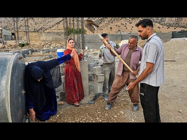Hassan's family clashes in the middle of building a house!