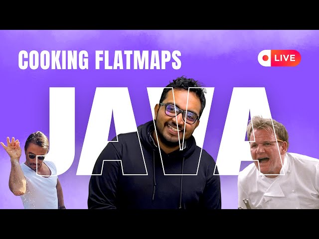 Cook Java Streams Flatmap with me | Java Streams API