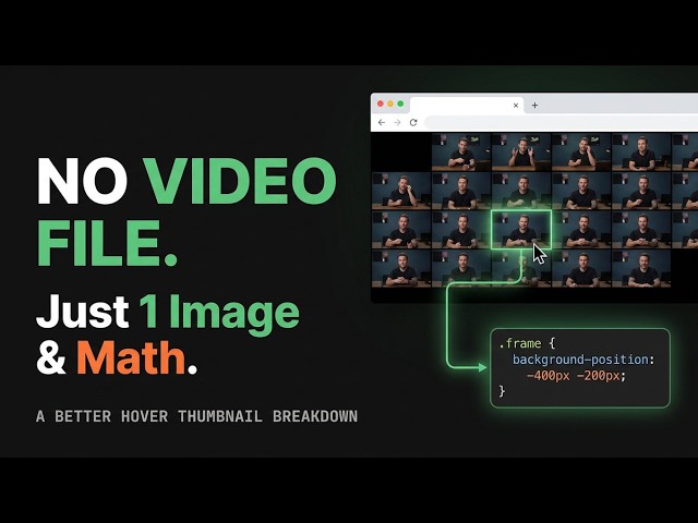 Build Your Own YouTube Hover Preview System (Native JS + CSS)