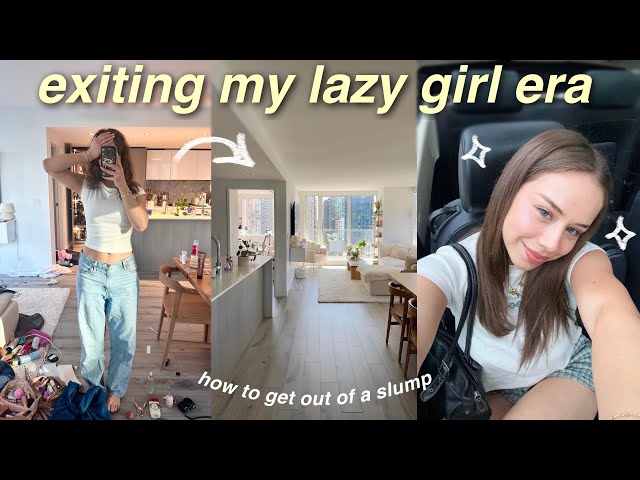 HOW TO GET OUT OF A SLUMP… (and get our life back together) *this will motivate you*