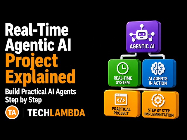 Real-Time Agentic AI Project Explained | Build Practical AI Agents Step by Step