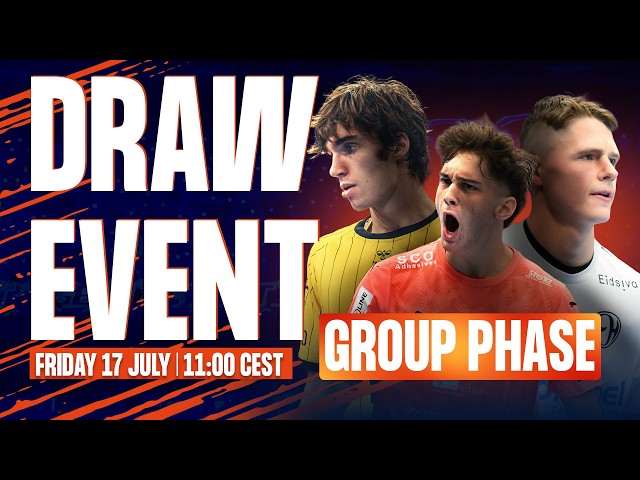 Group phase draw | EHF European League Men 2026/27