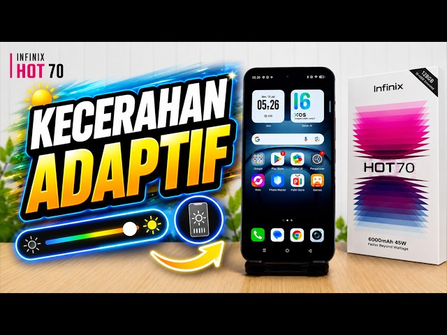 How to Enable Adaptive Brightness on Infinix Hot 70