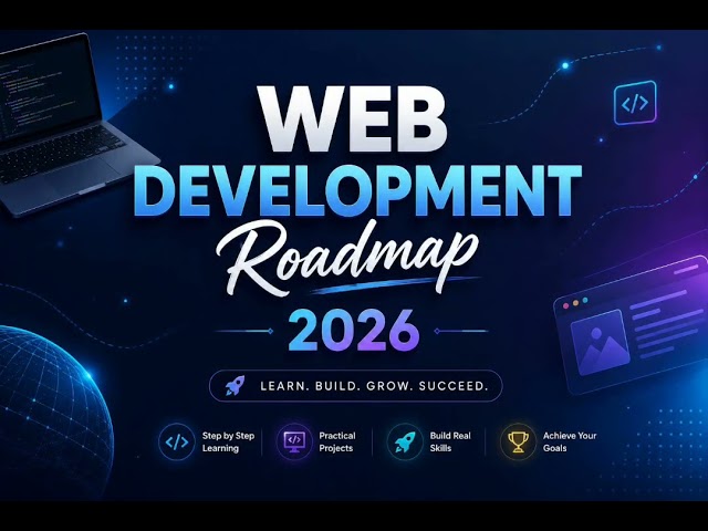 #coding #webdevelopment #frontend #codeloomrao #backend #javascript Roadmap 2026 forWeb development.