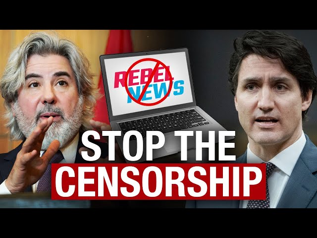 STOP BILL C-11: Trudeau's censorship Bill is about to become law!
