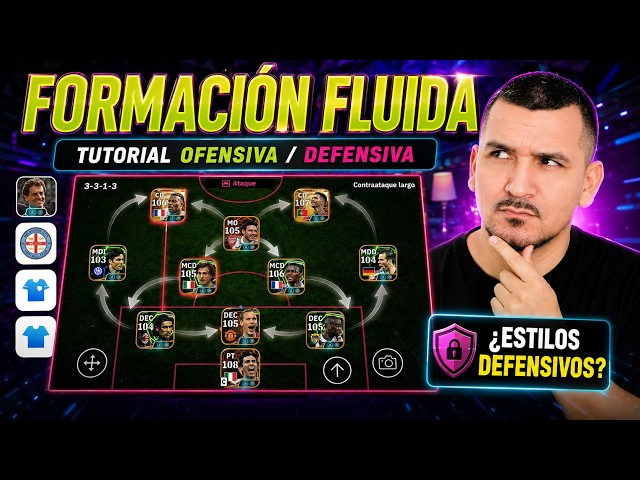 FLUID FORMATION in eFOOTBALL 2027! 🔥 OFFENSIVE AND DEFENSIVE TUTORIAL 📝 Defensive Styles? 🤔