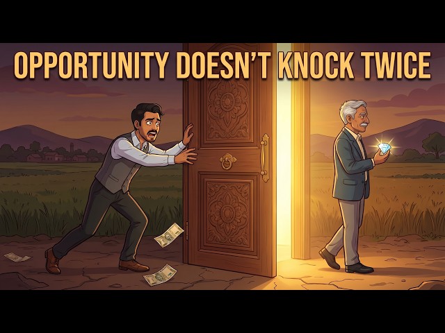 Opportunity Doesn’t Knock Twice | A Story of a Greedy Jeweler Teaches Act Now or Lose Forever