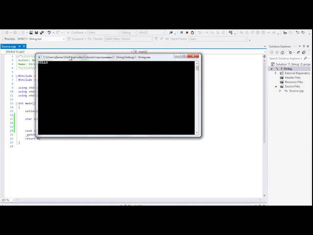 (Часть 7) Язык программирования C++ (Строки и 2 мертвые массивы)