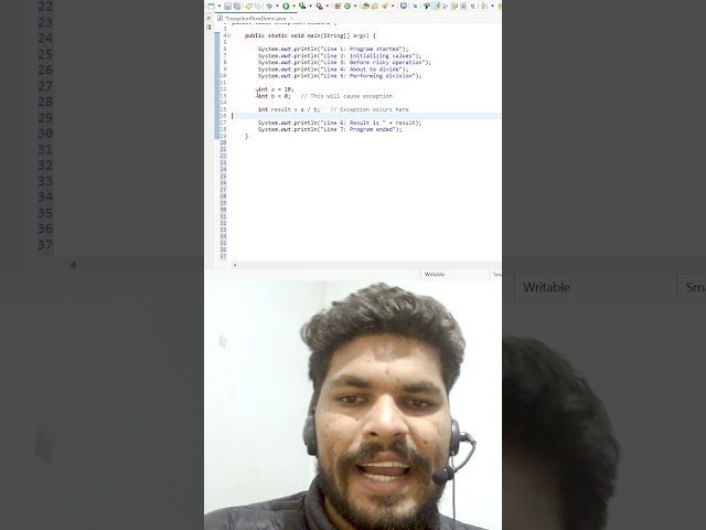 What is Exception in Java? | #java #javaprogramming #coding #exceptionhandling