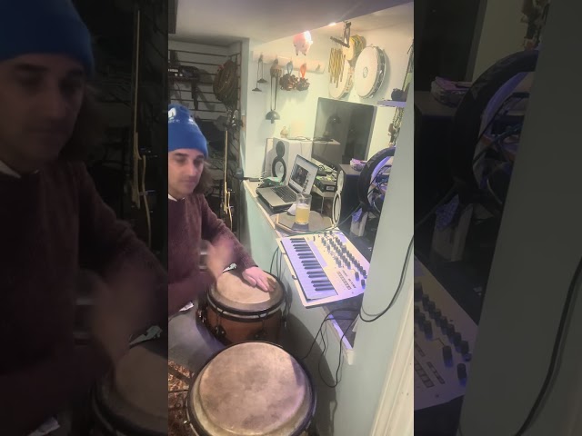 Morning Improv 16 – Simple Cumbia | World Percussion, Loop-Based Music, Meditation, Study