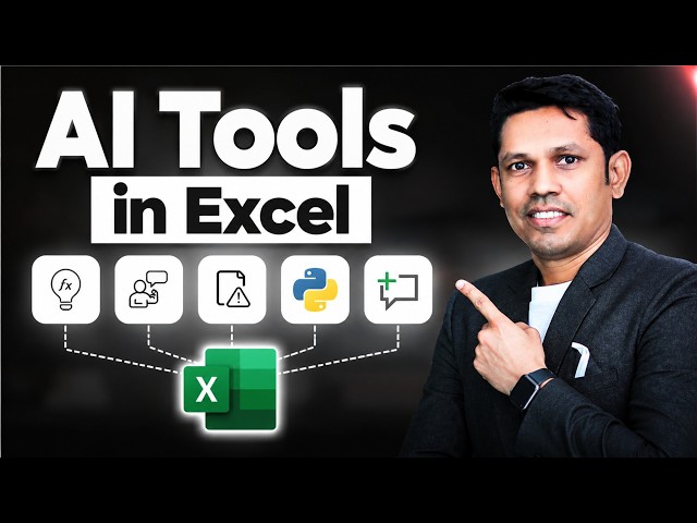Excel AI Tools Explained | Generate Formulas, Python Code & Comments Instantly