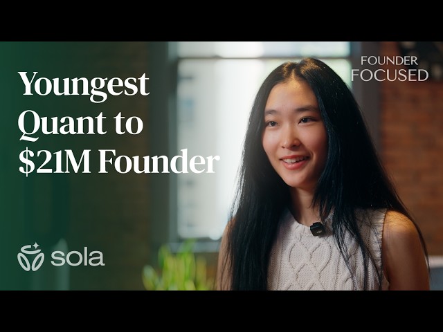 Silicon Valley’s Top Investors Bet on This 22-Year-Old Founder | Sola, Jessica Wu
