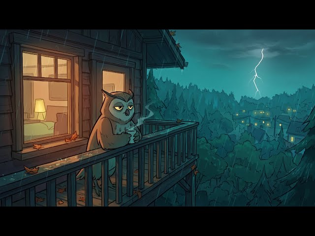 ☕ Cozy Cabin Radio: Vibes for Night Owls - 24/7 Chill Lo-Fi & Jazzy Beats