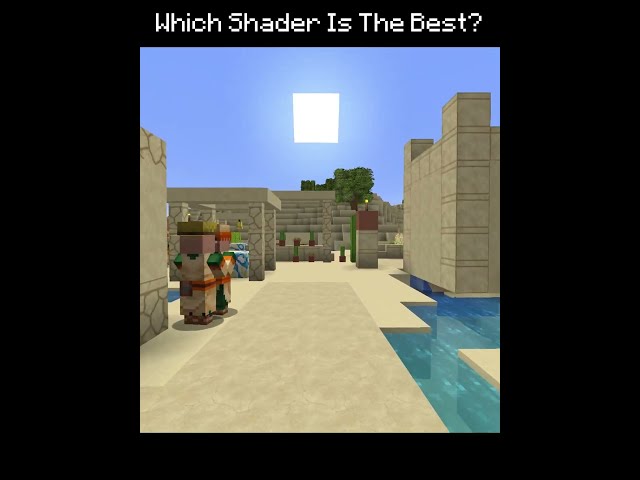 Which Minecraft Shader Is Actually The Best? #minecraft #shaders