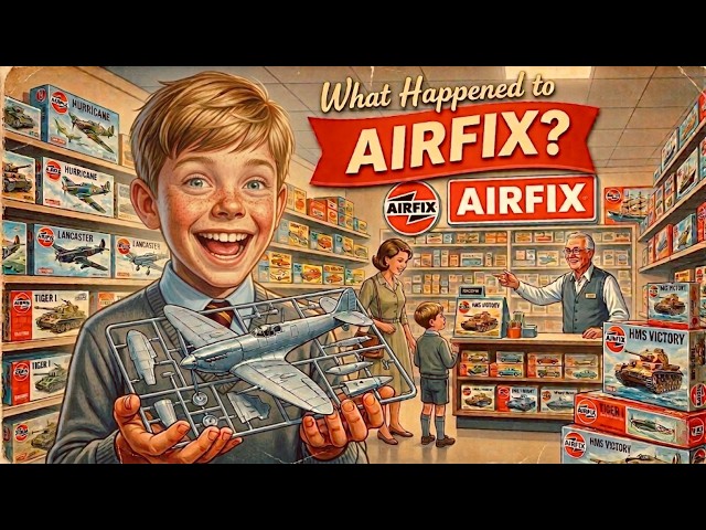 ¿Qué pasó con Airfix? Cómo desapareció el imperio del modelismo británico.