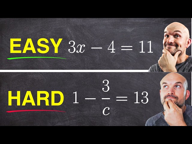 Easy vs Hard: Solving Linear Equations Made Simple