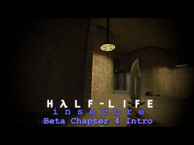 Half-Life: Insecure - Beta Chapter 4 Intro Map (English/Español) (CC/Subtitulos)