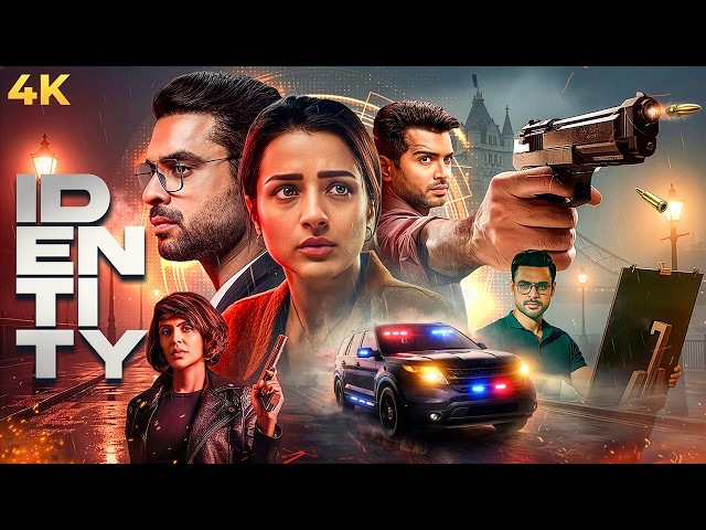 New South Action Thriller IDENTITY 2025 Hindi Dubbed Movie Full 4K | Trisha Krishnan, Tovino Thomas