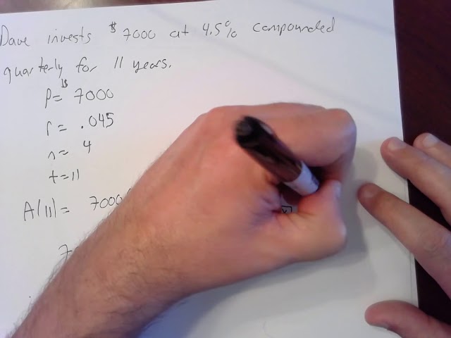 Exponential and Log Applications