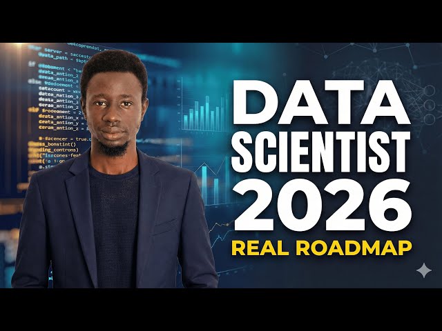 How to Become a Data Scientist in 2026 (Real Roadmap, No PhD, No Fluff)