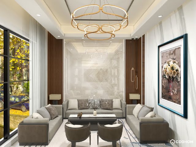 Webinar-Coohom Modern living room design