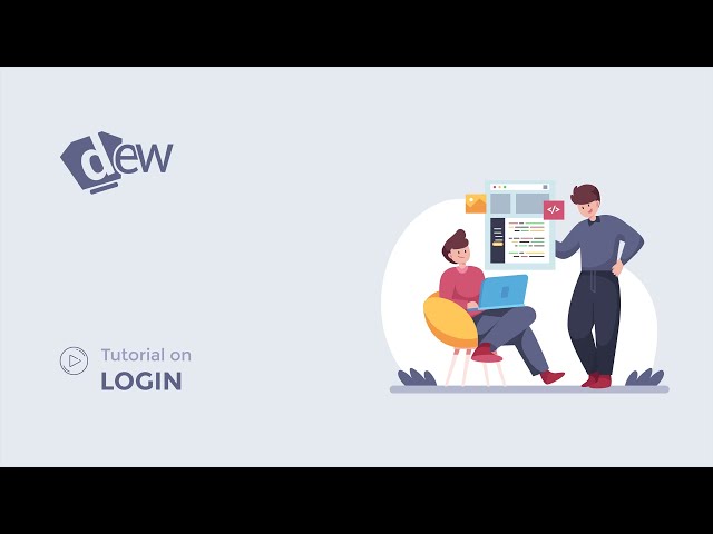 Logging in DEW Studio | Low-Code Platform Tutorials