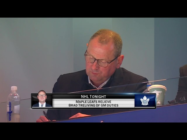 Maple Leafs relieve Brad Treliving as GM