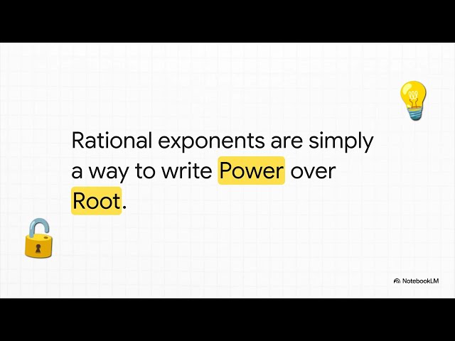 Crash Course: Simplifying Expressions with Rational Exponents - Easy Step-by-Step Math Tutorial