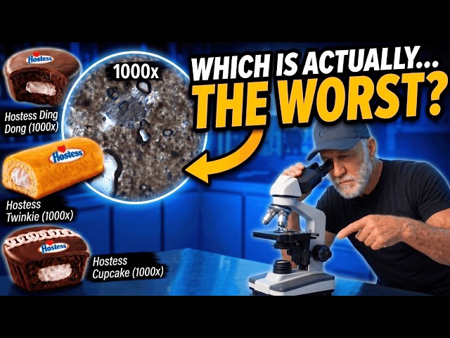 Twinkies, Ding Dongs & Cupcakes — The Microscope Doesn't Lie!