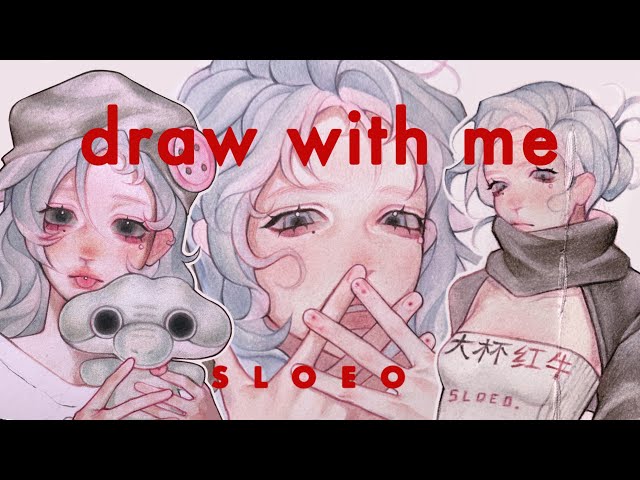 Colored Pencils!! ✦ Draw with me ✦ sloeo