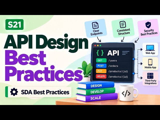 S21 | API Design Best Practices | SDA Best Practices | Uplatz