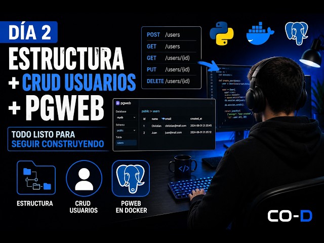 CRUD de Usuarios con Python + Docker | Build in Public #2