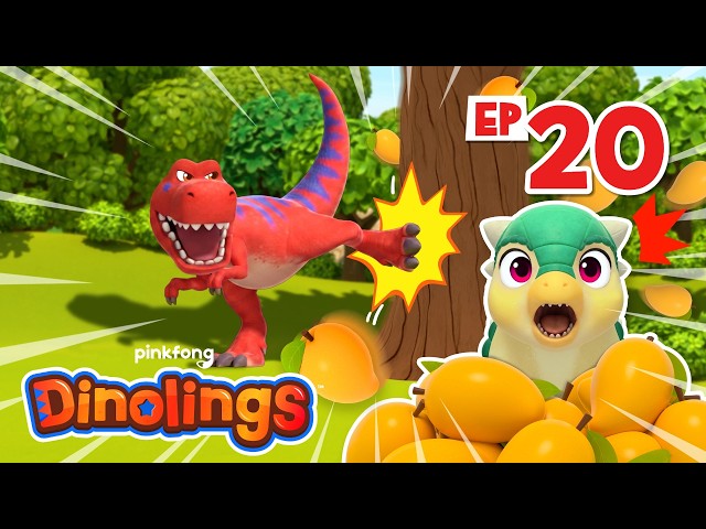 [✨EP20] Shake Shake the Mango Tree | Season 2 | Dinolings: Pinkfong Dinosaurs for Kids