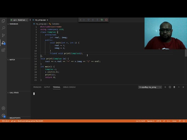 OOP - 18. Friend function and friend class in C++